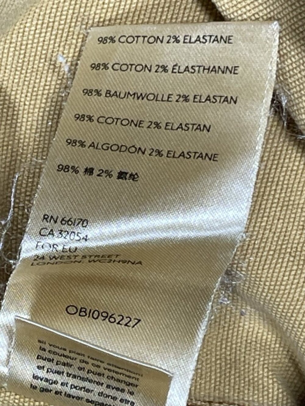 Anthropologie The Wanderer Utility Stretch Tan Yellow Pants - Women Size 27 X 27 - Picture 3 of 16